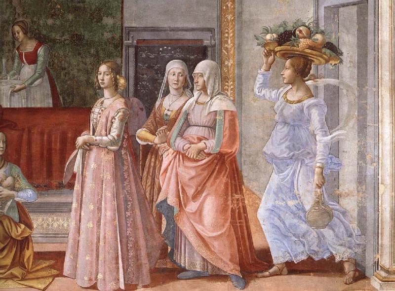 Domenico Ghirlandaio John Dop feed France oil painting art